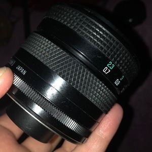 28-70mm film camera lens attachment